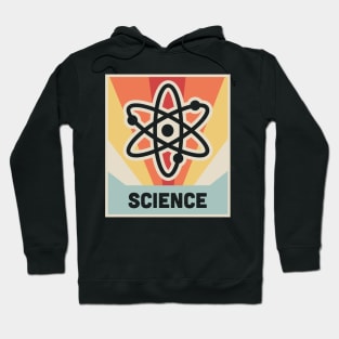 SCIENCE –– Vintage Atom Design Hoodie